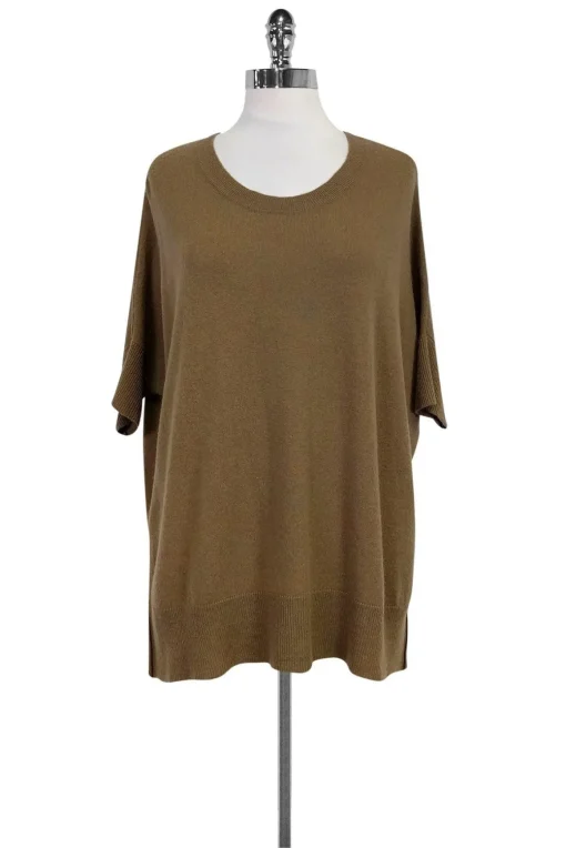 BCBG Max Azria - Brown Cashmere Sweater Sz XXS