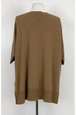 BCBG Max Azria - Brown Cashmere Sweater Sz XXS