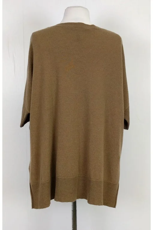 BCBG Max Azria - Brown Cashmere Sweater Sz XXS