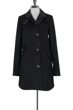Billy Reid - Charcoal Grey Peacoat Sz 4