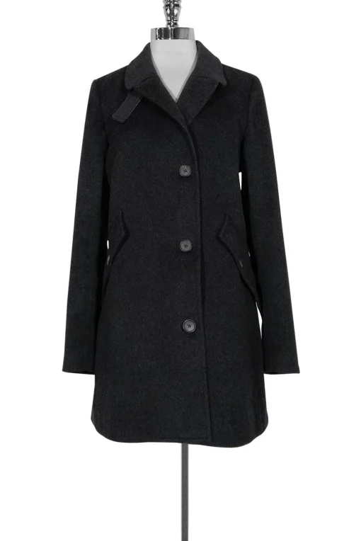 Billy Reid - Charcoal Grey Peacoat Sz 4