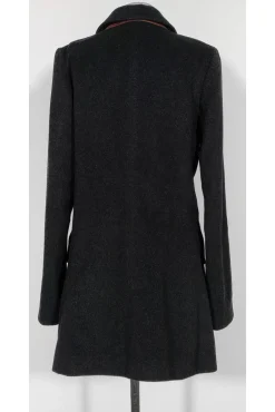 Billy Reid - Charcoal Grey Peacoat Sz 4
