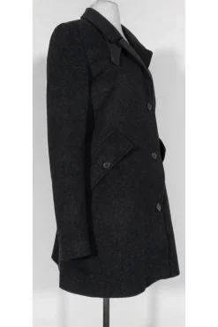 Billy Reid - Charcoal Grey Peacoat Sz 4