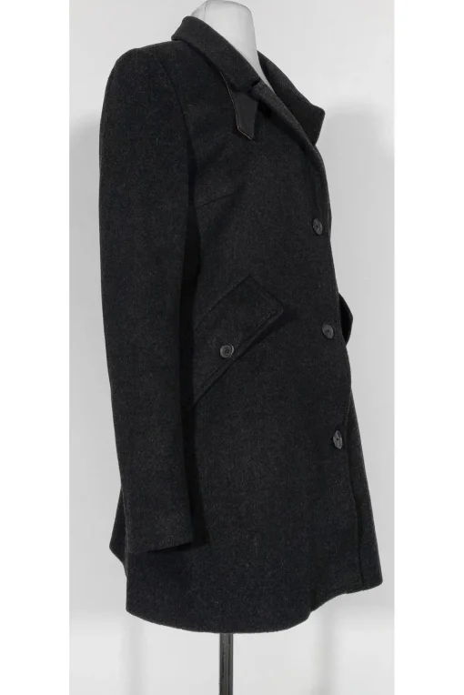 Billy Reid - Charcoal Grey Peacoat Sz 4