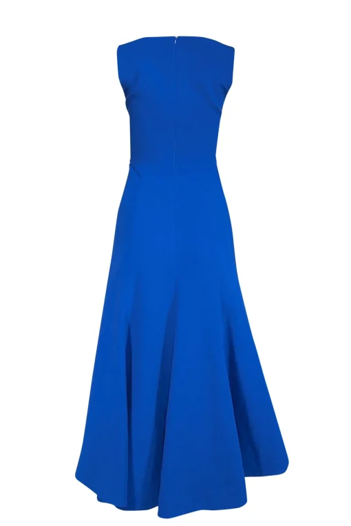 Black Halo - Cobalt Blue Sleeveless High-Low Dress Sz 2