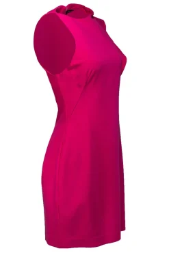 Black Halo - Pink Ruffle Sleeve Dress Sz 10