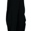 Bottega Veneta - Black Strapless Shift Dress w/ Drape Sz L