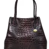 Brahmin - Brown Crocodile "Anytime Tote Melbourne"