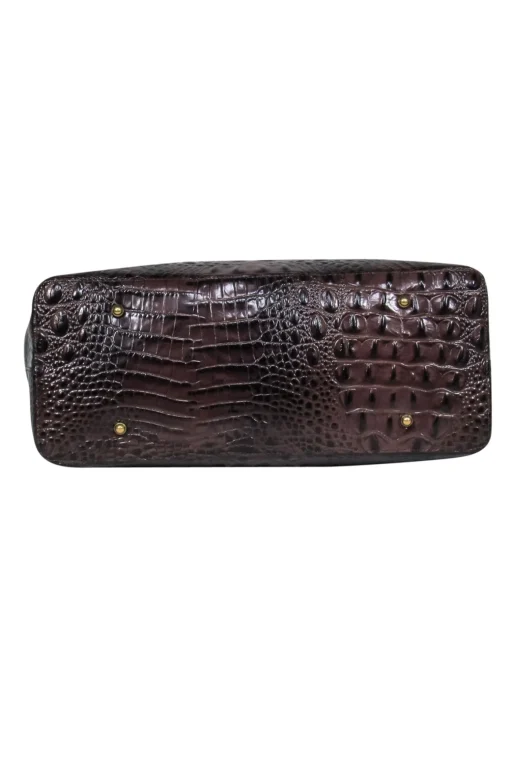 Brahmin - Brown Crocodile "Anytime Tote Melbourne"