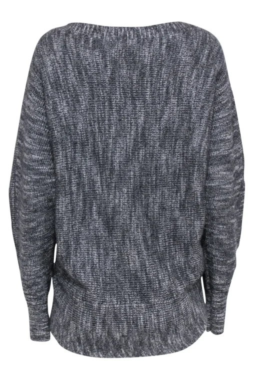 Brochu Walker - Grey Cashmere & Wool Blend Sweater Sz M