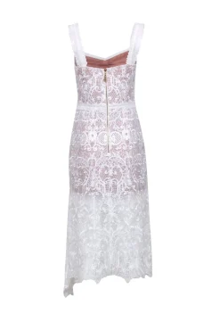 Bronx & Banco - Ivory Eyelet Lace Sleeveless 