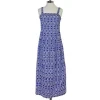 Brooks Brothers - Blue & White Printed Cotton Maxi Dress Sz 2