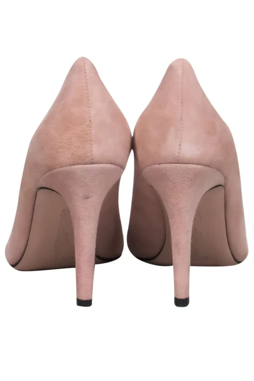 Brooks Brothers - Blush Suede Pointed Toe Pumps Sz 9