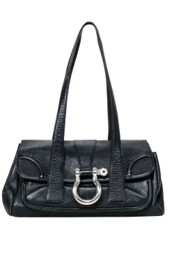 Burberry - Black Leather Shoulder Bags