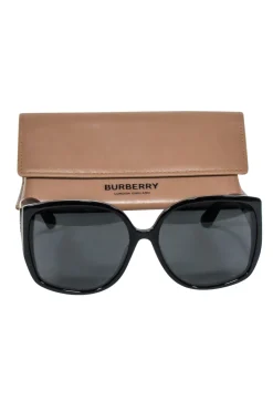 Burberry - Black Oversized Sunglasses