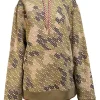 Burberry - Green Logo Monogram Sweatshirt Sz XL