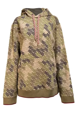 Burberry - Green Logo Monogram Sweatshirt Sz XL