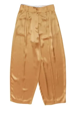 By Malene Birger - Gold Satin Dress Pants Sz 10
