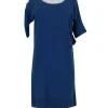 Calypso - Blue Cashmere Dress Sz S