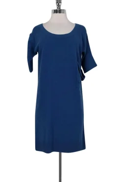 Calypso - Blue Cashmere Dress Sz S