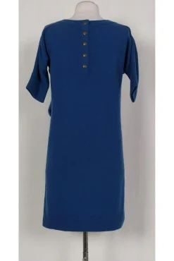 Calypso - Blue Cashmere Dress Sz S