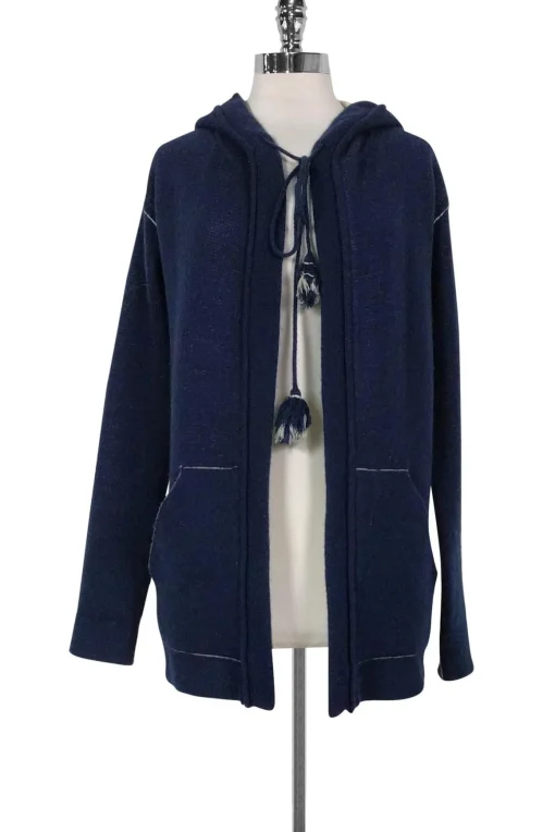 Calypso - Blue Cashmere Kuyari Hoodie Sz XS