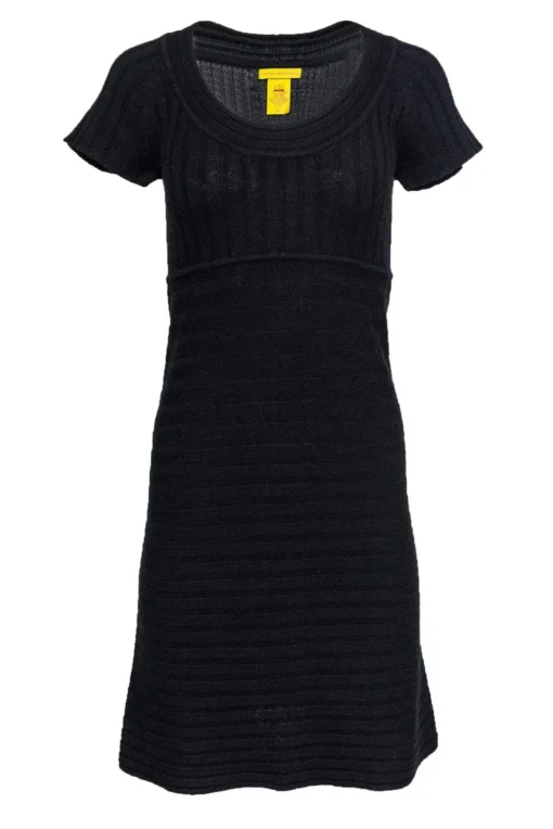 Catherine Malandrino - Black Wool Blend Dress Sz S