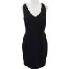 Catherine Malandrino - Black Mesh Panel Sleeveless Dress Sz 10