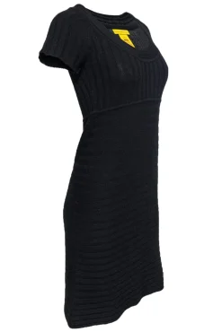 Catherine Malandrino - Black Wool Blend Dress Sz S