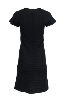 Catherine Malandrino - Black Wool Blend Dress Sz S