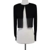 CD Greene - Black Cropped Beaded Jacket Sz S