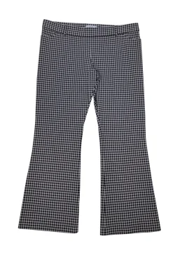 Celine - Beige & Brown Plaid Pants Sz 12