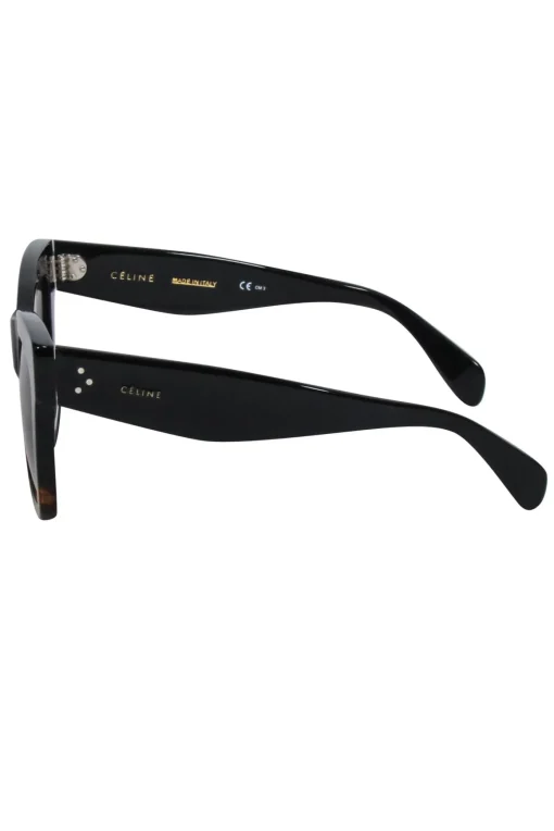 Celine - Black To Brown Ombre Tortoise Cat-Eye Square Sunglasses