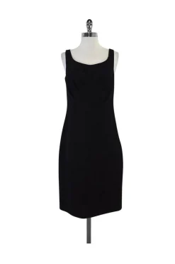 Chaiken - Black Wool Sleeveless Dress Sz 6