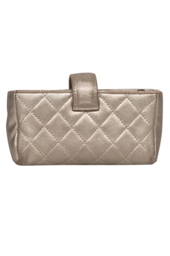 Chanel - Gold Leather Coin Purse