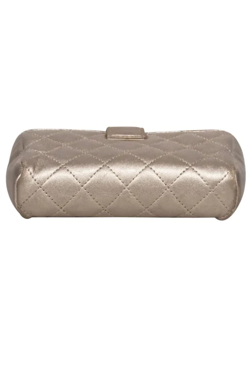 Chanel - Gold Leather Coin Purse