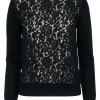 Chloè - Black Floral Lace w/ Beige Lining Sz M