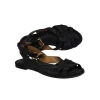Chloe - Black Leather Sandals Sz 5.5