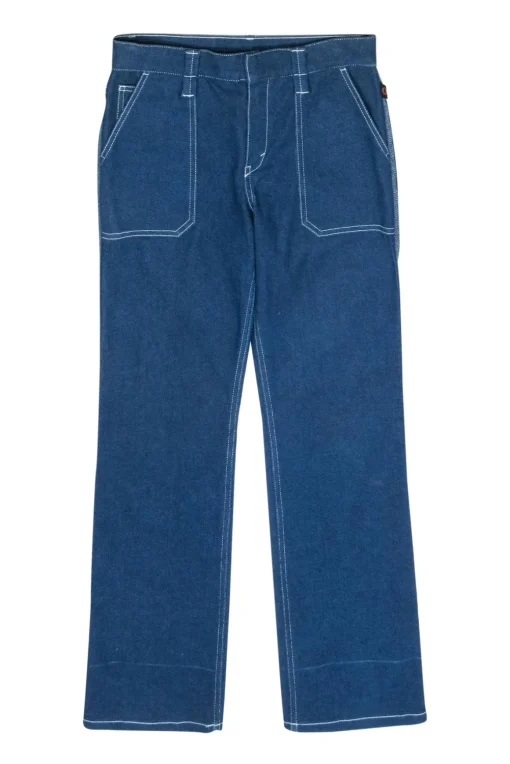 Chloe - Dark Blue Straight Leg Jeans Sz 28