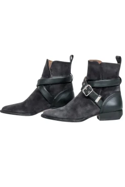 Chloe - Grey Suede 