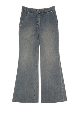 Chloe - Light Wash Wide Leg Jeans Sz 2