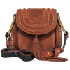 Chloe - Tan Suede Crossbody Bag