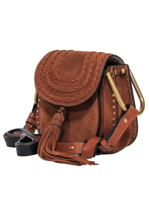 Chloe - Tan Suede Crossbody Bag
