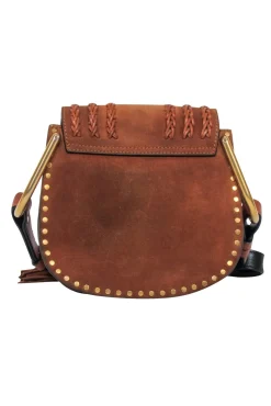 Chloe - Tan Suede Crossbody Bag