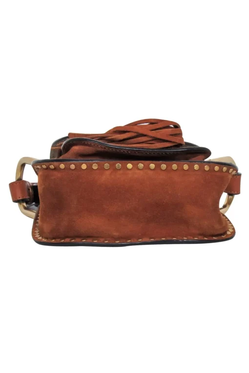 Chloe - Tan Suede Crossbody Bag
