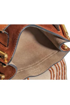 Chloe - Tan Suede Crossbody Bag