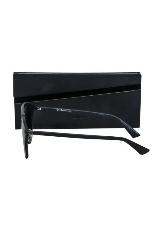 Christian Dior - Black Cat Eye Aviator Sunglasses