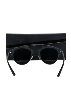 Christian Dior - Black Cat Eye Aviator Sunglasses
