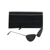 Christian Dior - Black Metal Cat Eye Sunglasses