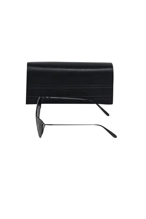 Christian Dior - Black Metal Cat Eye Sunglasses